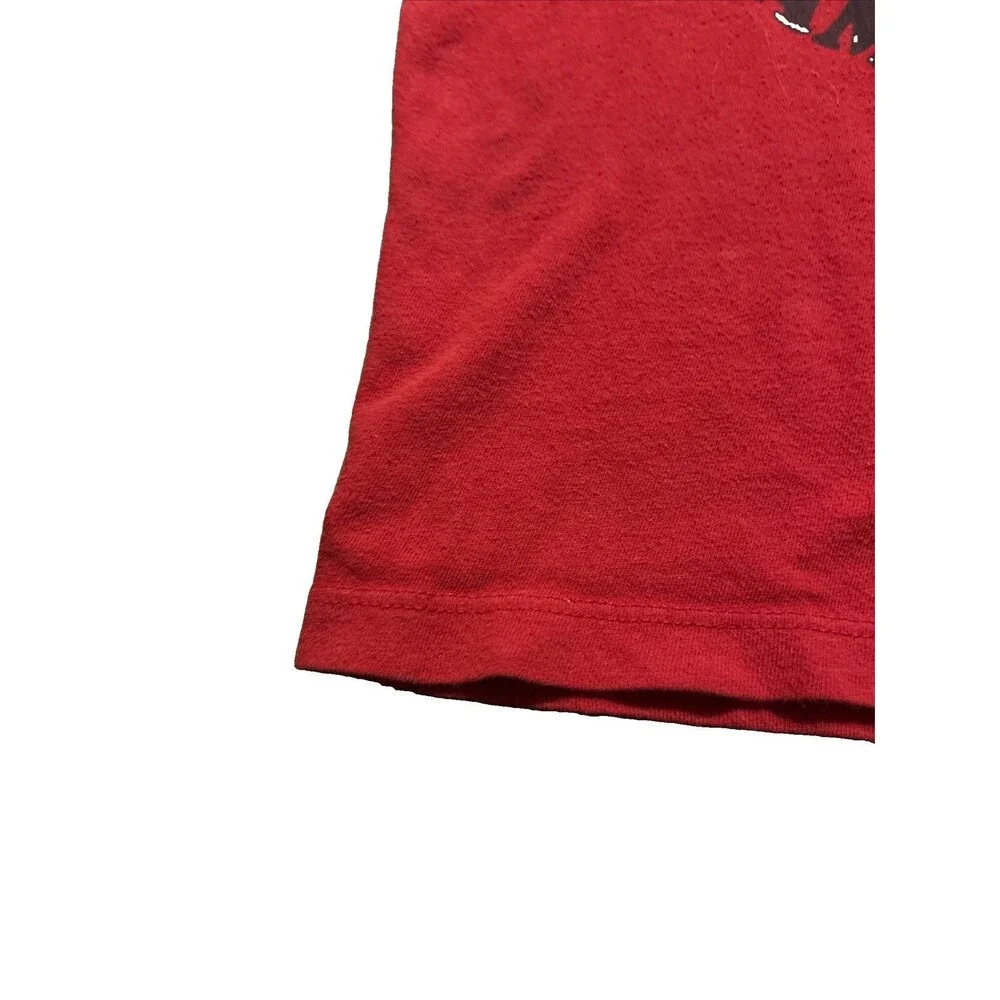 Old Navy Super Mario Red Short Sleeve Graphic Shirt Boys Size 6/7